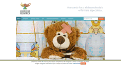 Desktop Screenshot of enfermerapediatrica.com